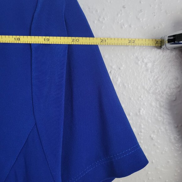 Nina Leonard Blue Top - Picture 6 of 7